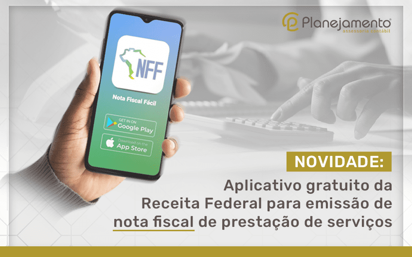 Aplicativo gratuito da Receita Federal para emissão de nota fiscal de prestação de serviços